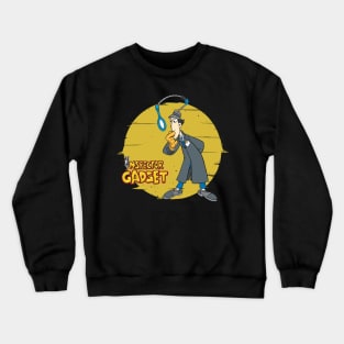 High Tech Hijinks Inspector Gadget's Cinematic Quest Crewneck Sweatshirt